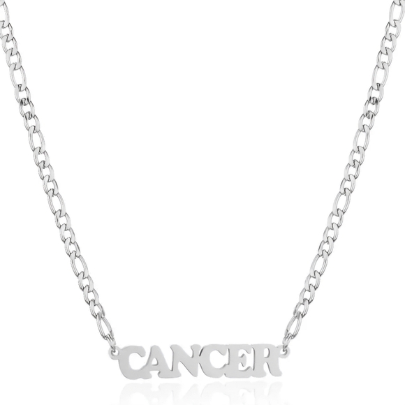 Cancer Necklace Zodiac Stainless Steel - Picture 7 of 8